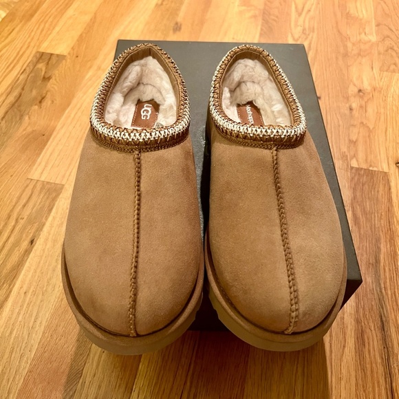 NWB Men's UGG X Madhappy Tasman Cogs Mules Chestnut Brown Size 12 Runs Like 11 - Picture 2 of 8